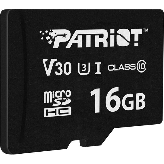 Patriot VX Series R90 microSDHC 16GB, UHS-I U3, Class 10