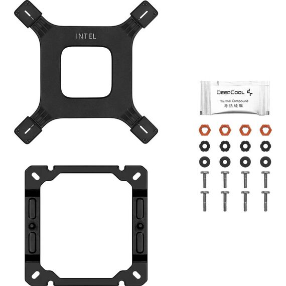 DeepCool AG400 BK ARGB V2 CPU Air Cooler Black