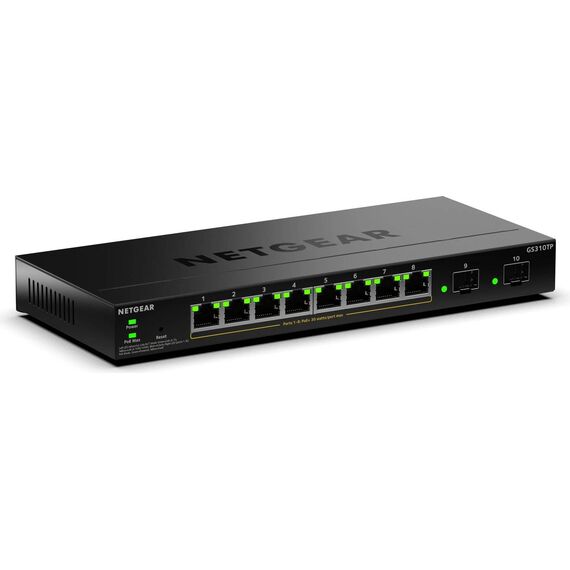 NETGEAR GS310TPv2 8-Port Gigabit PoE+ Smart Switch