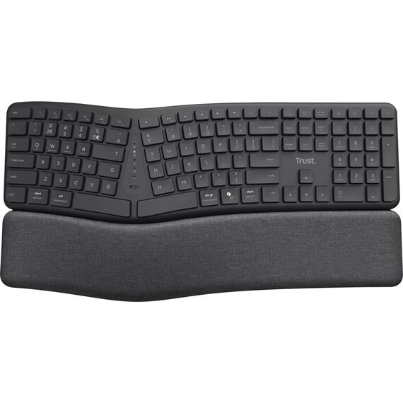 Trust Keyra Ergo Wireless Multi Keyboard DE Bluetooth 26060