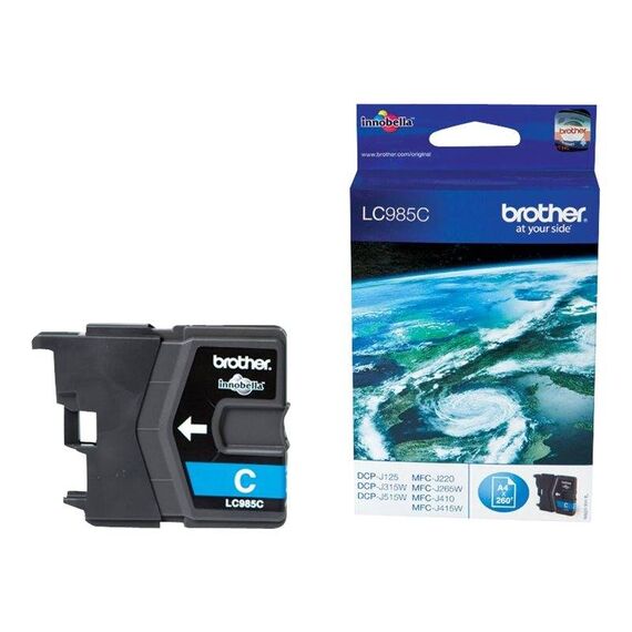 Brother LC985C Cyan original ink cartridge for Brother LC985C