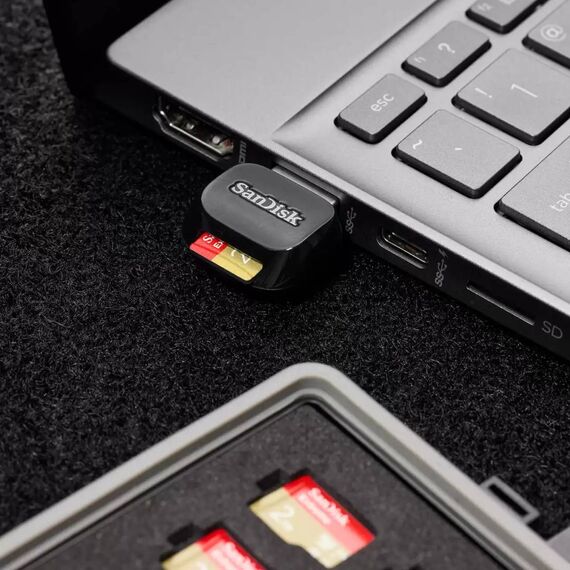 SanDisk QuickFlow microSD Reader USB-A