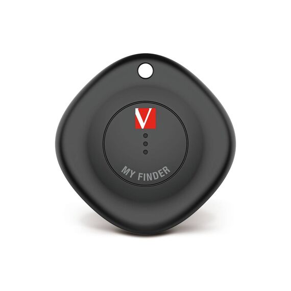 Verbatim My Finder MYF-02 Bluetooth Item Finder 2-Pack Black White