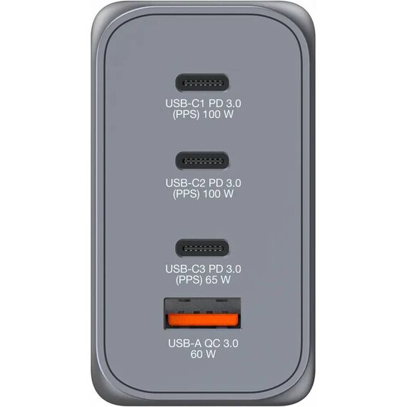 Verbatim Power adapter GaN AC 100240 V 200 Watt output 32204