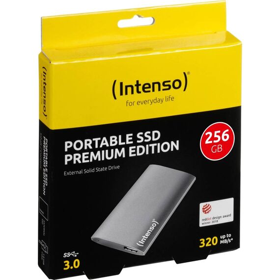 Intenso SSD Premium 256GB USB 3.2 Gen 1 Anthracite