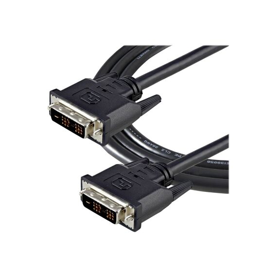 StarTech 2m DVI-D Single Link Cable Black