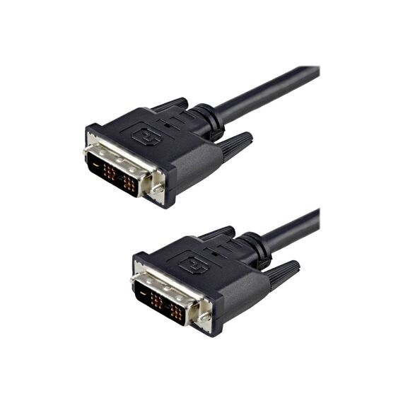 StarTech 2m DVI-D Single Link Cable Black