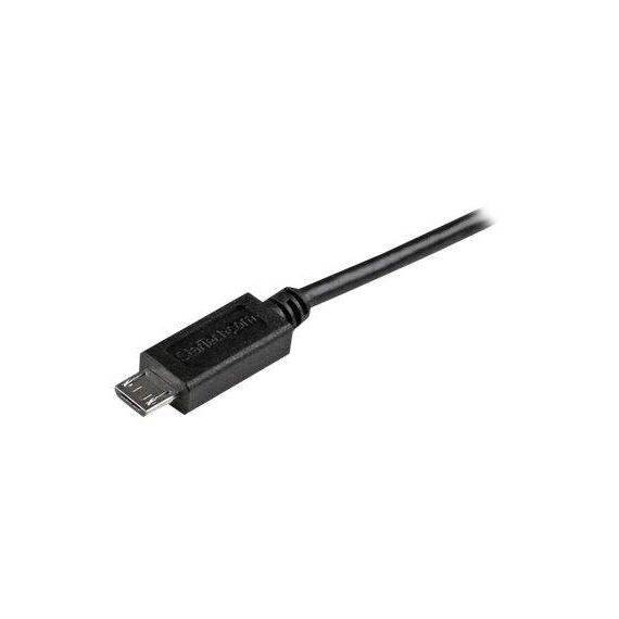 StarTech 2m USB-A to Slim Micro-USB-B Cable