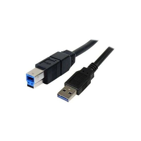 StarTech 3m USB 3.0 A to B Cable Black