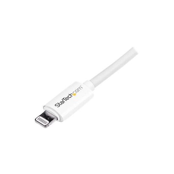 StarTech 3m USB-A to Lightning Cable MFi White