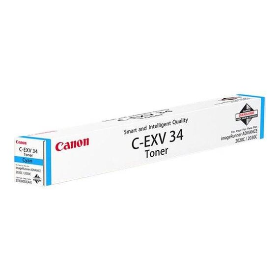 Canon C-EXV 34 Cyan Original Toner Cartridge
