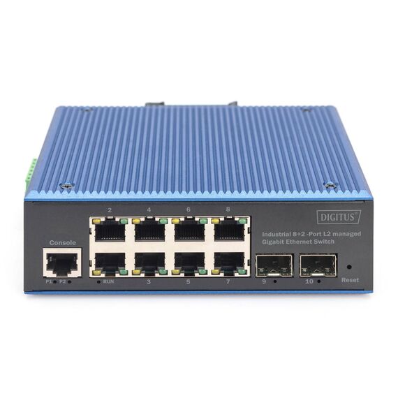Digitus DN-651156 Industrial L2 Managed Switch DIN Rail