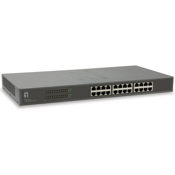 LevelOne GSW-2457 24-Port Gigabit Switch, 48Gbps