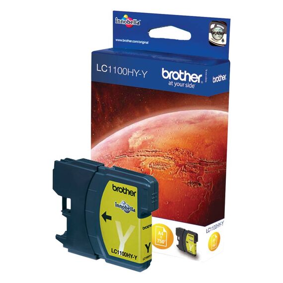 Brother LC1100HYY Yellow High Yield Ink Cartridge