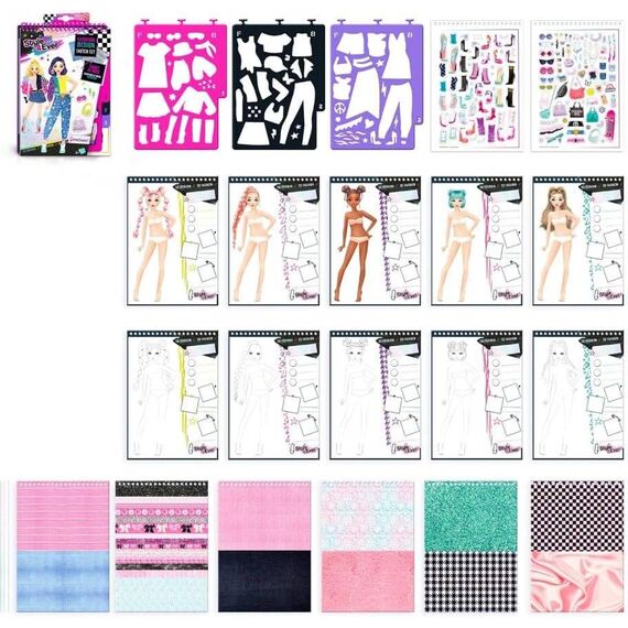 Canal Toys Fashion Designer Mini Sketchbook Style 4 Ever  OFG 315