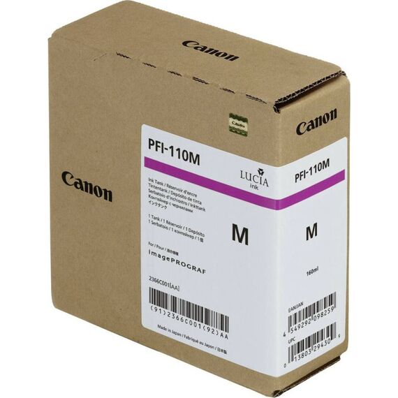 Canon PFI-110 M Ink Tank | 160 ml Magenta