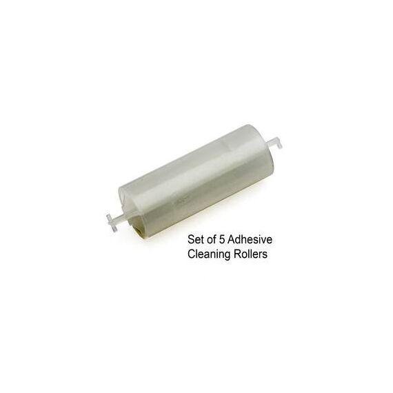 Zebra Print adhesive cleaning roller (pack of 5) for 105912007