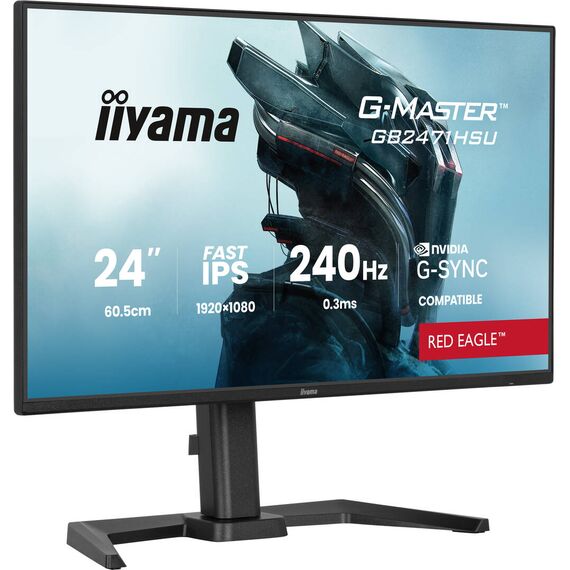 iiyama G-MASTER Red Eagle GB2471HSU-B1 LED monitor gaming 24" / 1