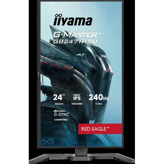 iiyama G-MASTER Red Eagle GB2471HSU-B1 LED monitor gaming 24" / 1