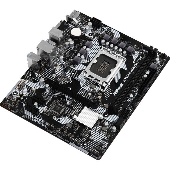 ASRock B760M-HDV/M.2 D4 Intel B760 DDR4 Micro ATX Motherboard
