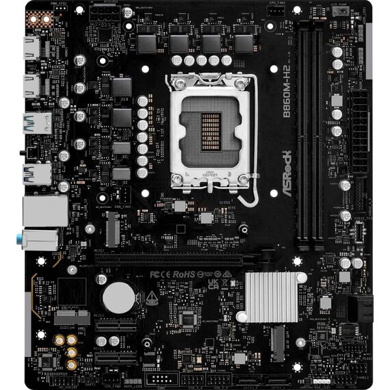 ASRock B860M-H2 Intel B860 DDR5 Micro ATX Motherboard
