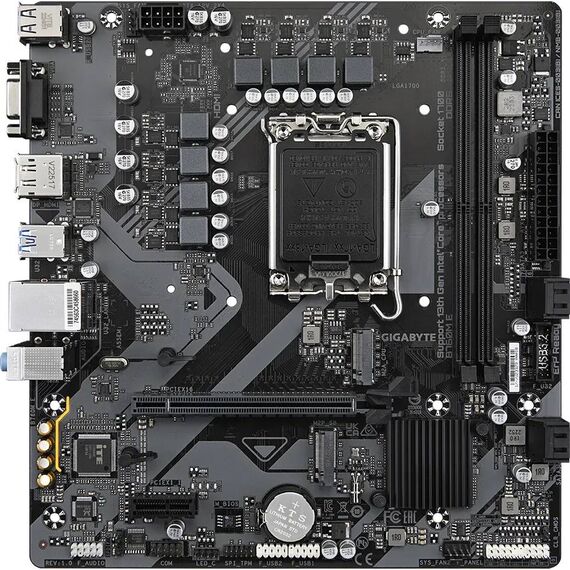 GIGABYTE B760M E Intel B760 DDR5 Micro ATX Motherboard