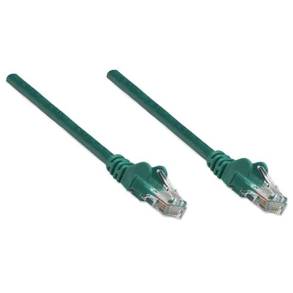 Intellinet Cat6 U/UTP Network Patch Cable 0.5 m Green RJ45 to RJ45