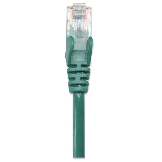 Intellinet Cat6 U/UTP Network Patch Cable 0.5 m Green RJ45 to RJ45