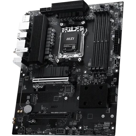MSI PRO B850-S EVO WIFI ATX AM5 DDR5 Wi-Fi 7 Motherboard