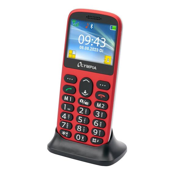Olympia SUN Senior Mobile Phone Red | 2223