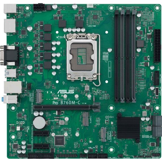 ASUS Pro B760M-C-CSM Intel B760 LGA1700 DDR5 Motherboard