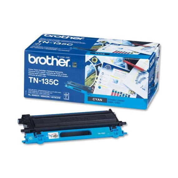 Brother TN-135C Cyan High Yield Original Toner Cartridge