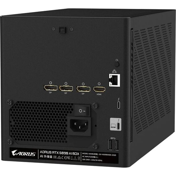 GIGABYTE AORUS RTX 5090 AI BOX 32GB GDDR7 TB5
