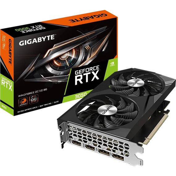 GIGABYTE GeForce RTX 3050 WINDFORCE OC V2 8GB