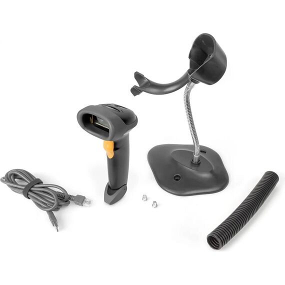DIGITUS 1D Barcode Hand Scanner USB 200 Scans/s IP54