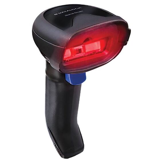 Datalogic QuickScan I QD2220 USB Kit 1D Barcode Scanner Black