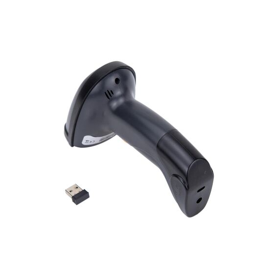 Equip 351029 Wireless 2D Dual Mode Barcode Scanner with Stand Black