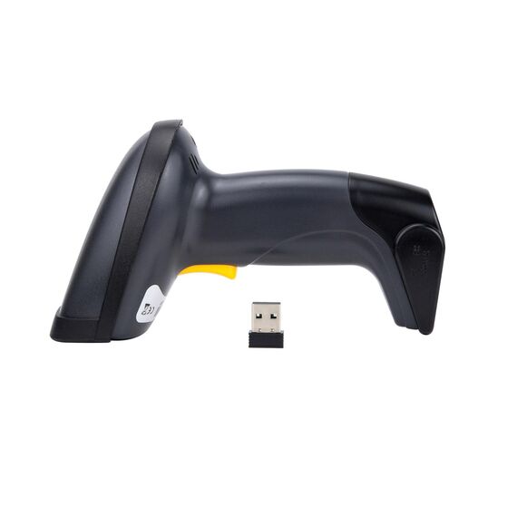 Equip 351029 Wireless 2D Dual Mode Barcode Scanner with Stand Black