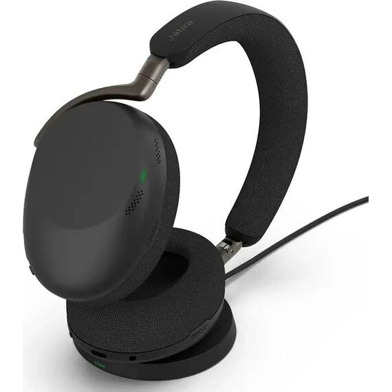 Jabra Evolve3 85 UC – Wireless ANC Headset + Charging Pad USB-A