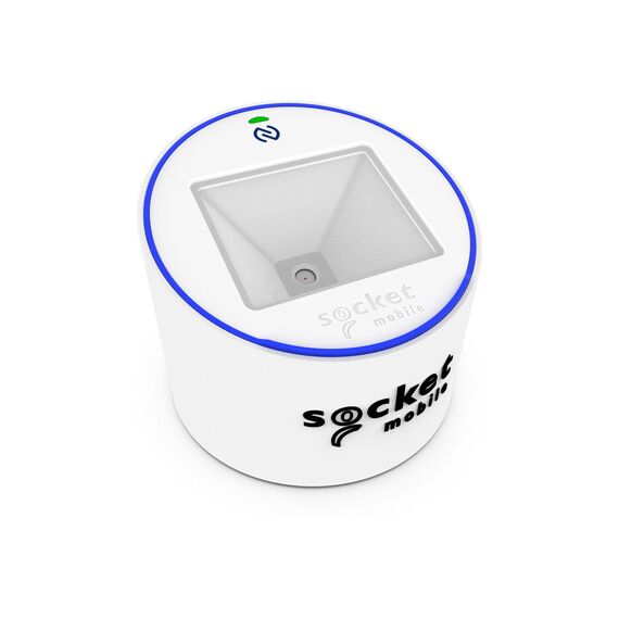 Socket Mobile SocketScan S370 Universal NFC QR Code Bluetooth 5.0 LE White