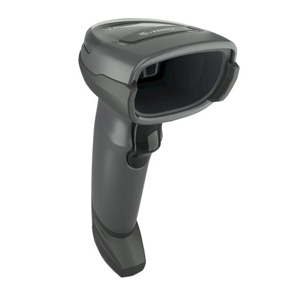 Zebra DS4608-SR – 2D Standard Range Barcode Scanner, USB Kit + Stand, Black