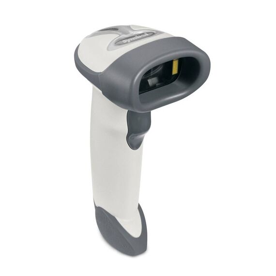 Zebra LS2208-SR20001R USB 1D Laser Barcode Scanner Kit White
