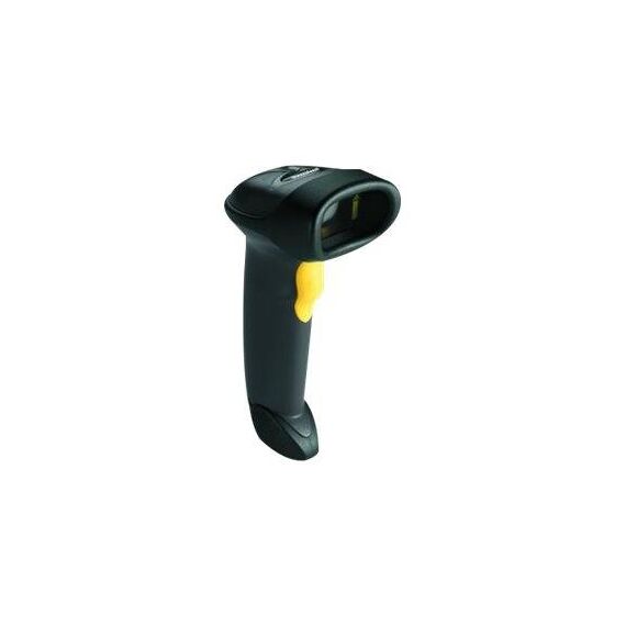Zebra LS2208-SR20007R-UR USB 1D Laser Barcode Scanner Kit Black