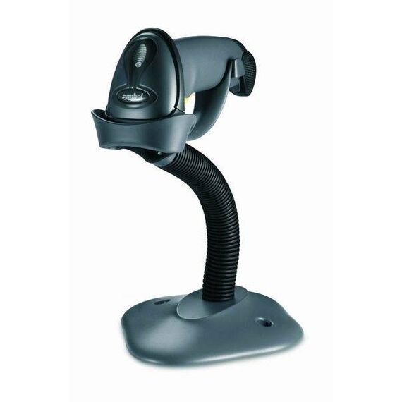 Zebra LS2208-SR20007R-UR USB 1D Laser Barcode Scanner Kit Black