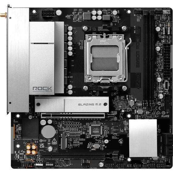ASRock B850M Rock WiFi AM5 DDR5 Motherboard