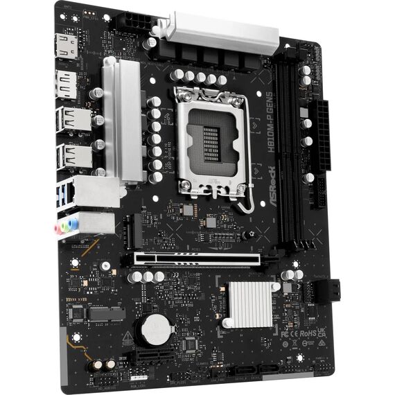 ASRock H810M-P Gen5 LGA1851 DDR5 Motherboard