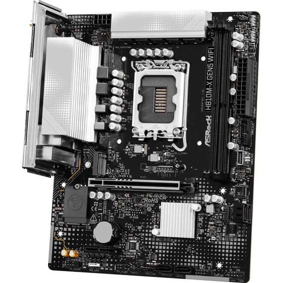 ASRock H810M-X Gen5 WiFi LGA1851 Motherboard