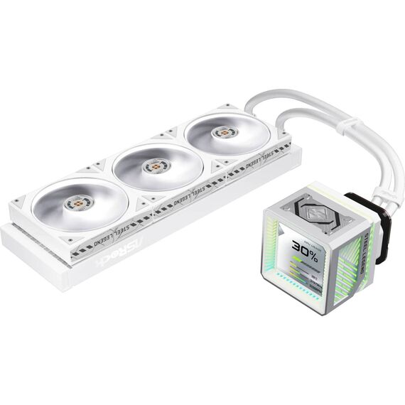 ASRock Steel Legend 360 LCD AIO Liquid CPU Cooler