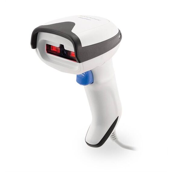 Datalogic Gryphon GM4200 – 1D Cordless Barcode Scanner, 433MHz, USB Kit, White