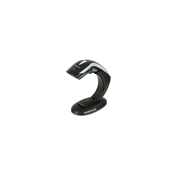 Datalogic Heron HD3130 – 1D USB Scanner Kit with Stand, Black